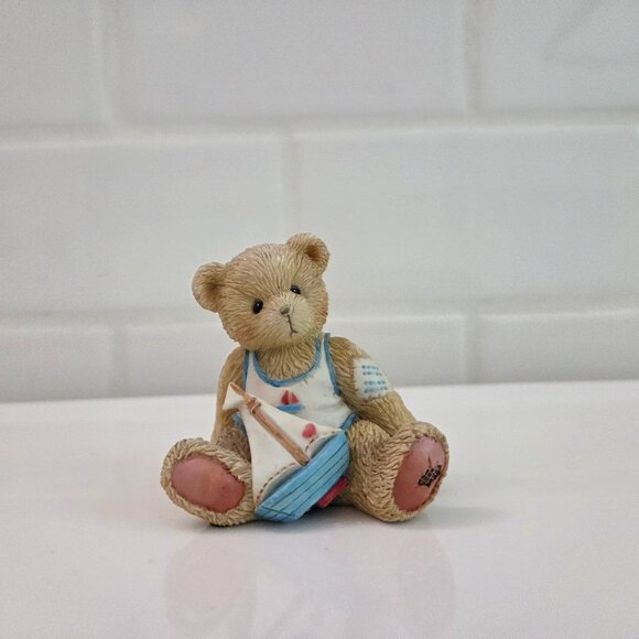 Vintage Cherished Teddies  Arthur August 1993 - Picture 1 of 3